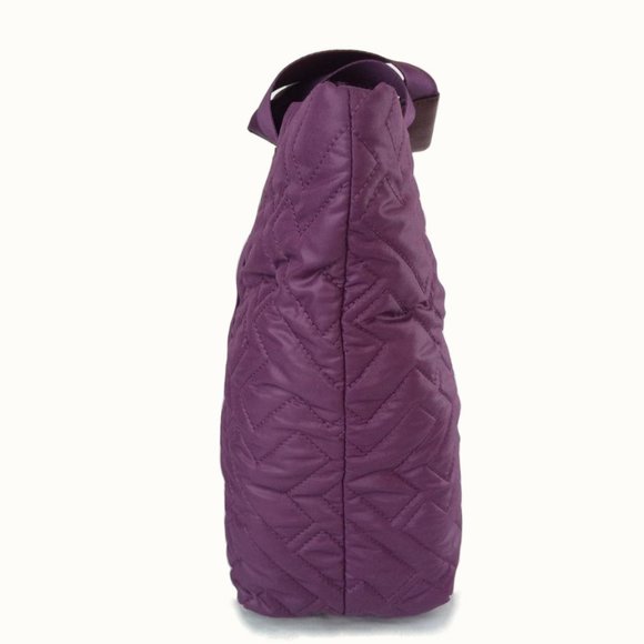 Tory Burch Ski Vintage Jayden Purple Tote